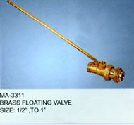 BRASS FLOATING VALVE