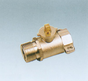 Heavy brass ball valve M